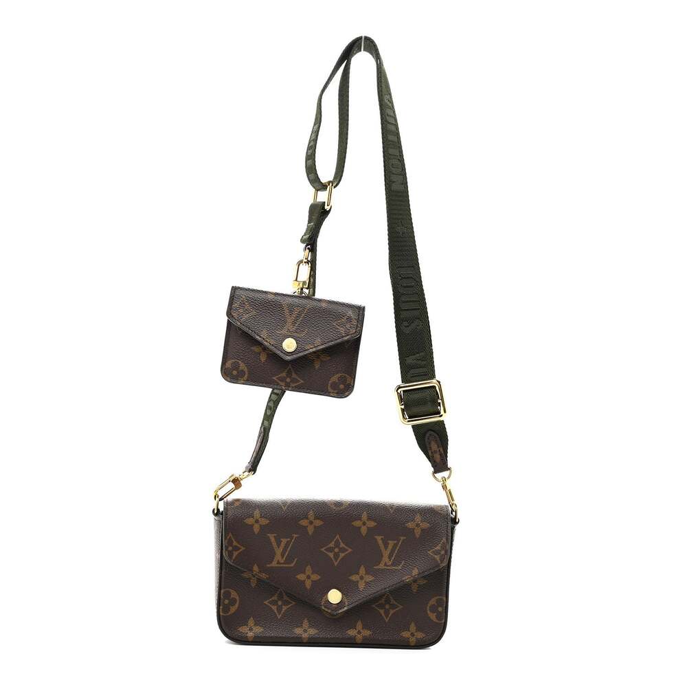 Louis Vuitton Felicie Strap & Go Kaki #263278L15B